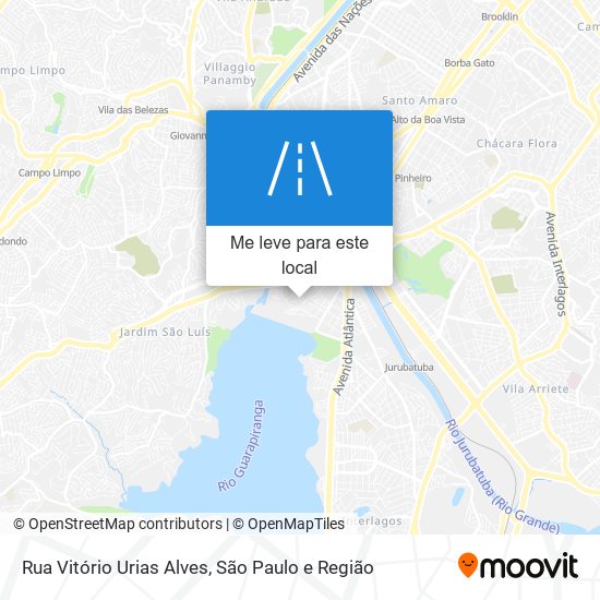 Rua Vitório Urias Alves mapa