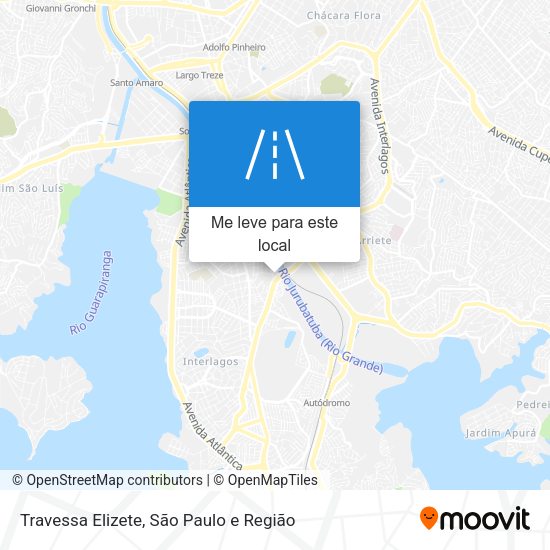 Travessa Elizete mapa