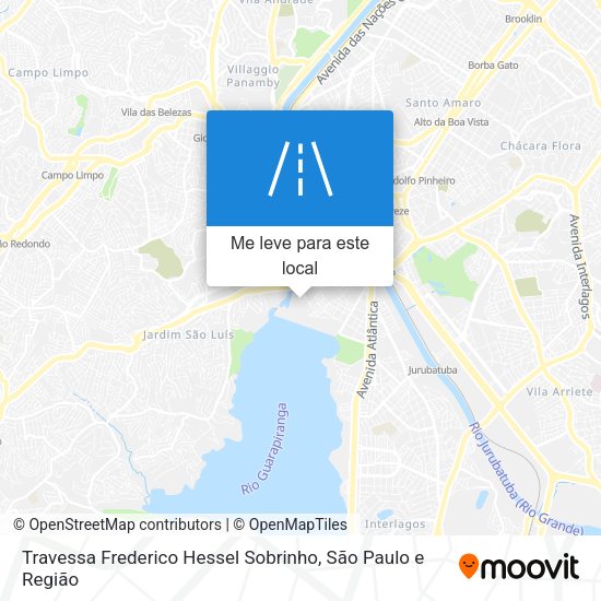 Travessa Frederico Hessel Sobrinho mapa