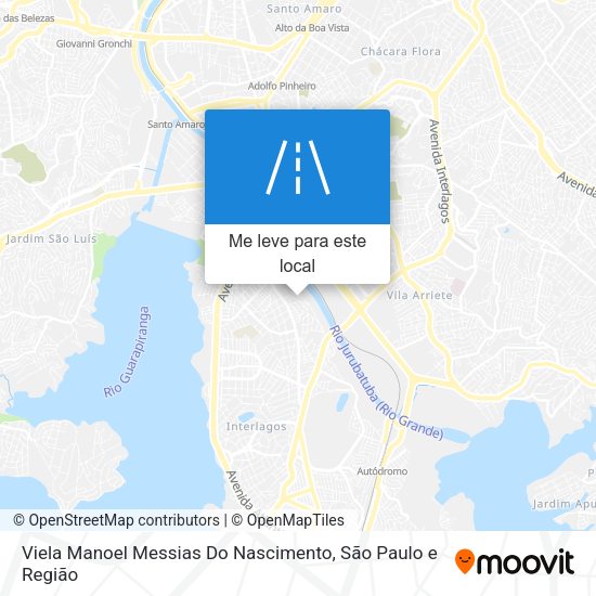 Viela Manoel Messias Do Nascimento mapa