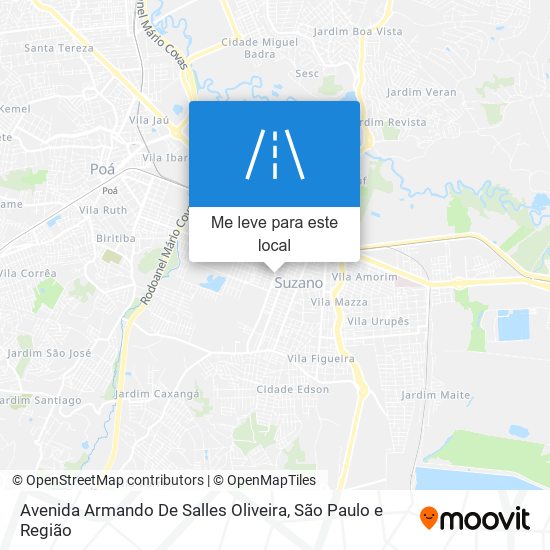 Avenida Armando De Salles Oliveira mapa