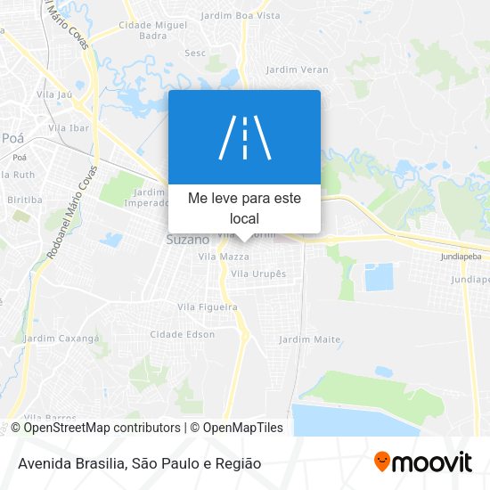 Avenida Brasilia mapa