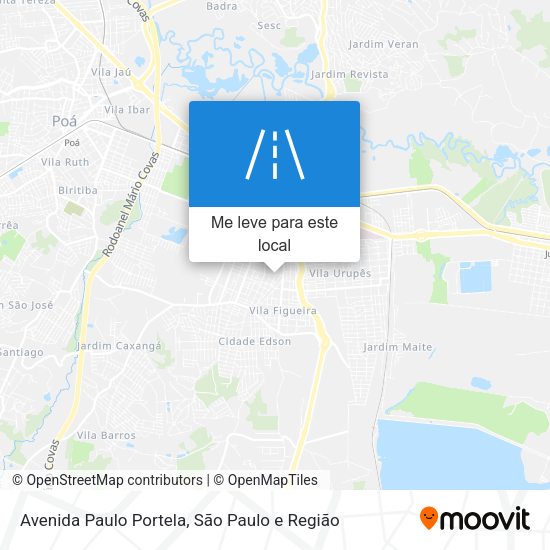 Avenida Paulo Portela mapa