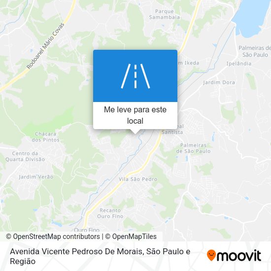 Avenida Vicente Pedroso De Morais mapa