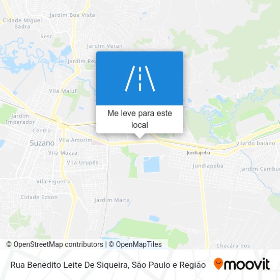 Rua Benedito Leite De Siqueira mapa