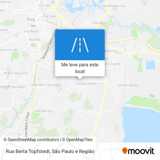 Rua Berta Topfstedt mapa
