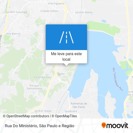 Rua Do Ministério mapa