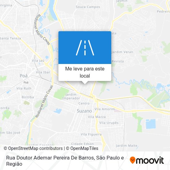 Rua Doutor Ademar Pereira De Barros mapa