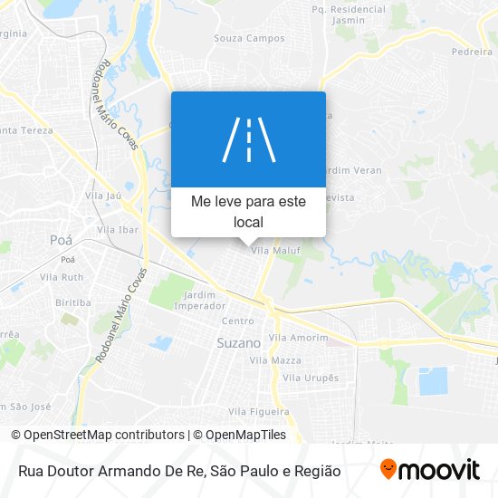 Rua Doutor Armando De Re mapa