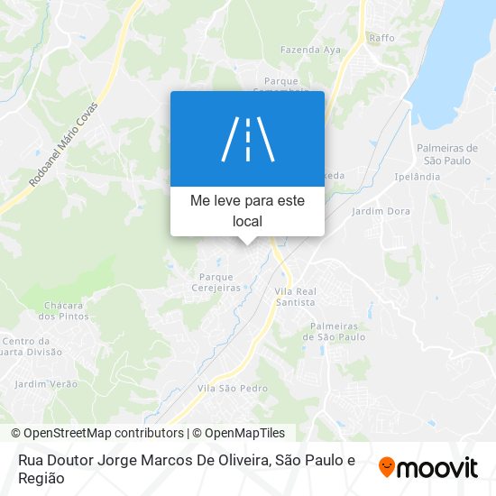 Rua Doutor Jorge Marcos De Oliveira mapa