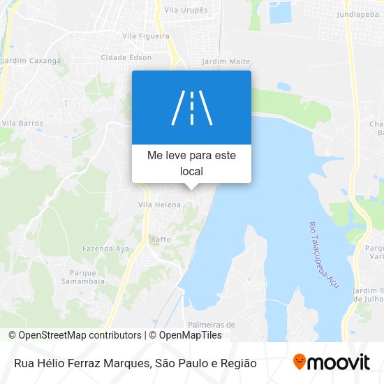 Rua Hélio Ferraz Marques mapa