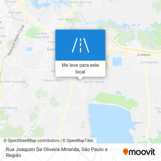 Rua Joaquim De Oliveira Miranda mapa