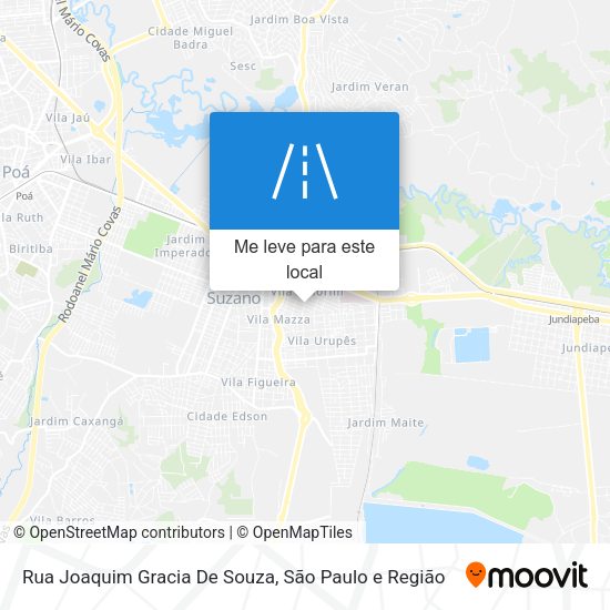 Rua Joaquim Gracia De Souza mapa