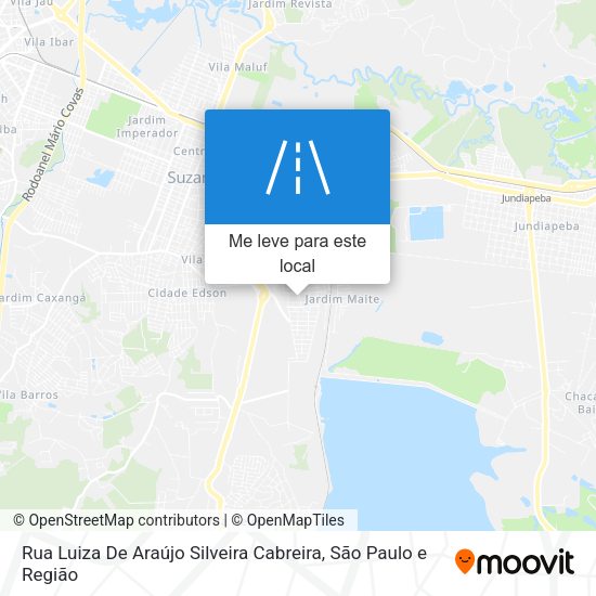 Rua Luiza De Araújo Silveira Cabreira mapa