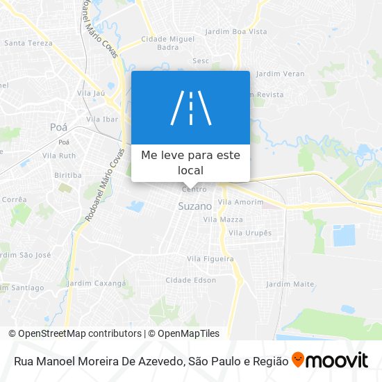 Rua Manoel Moreira De Azevedo mapa