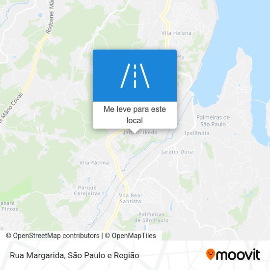 Rua Margarida mapa