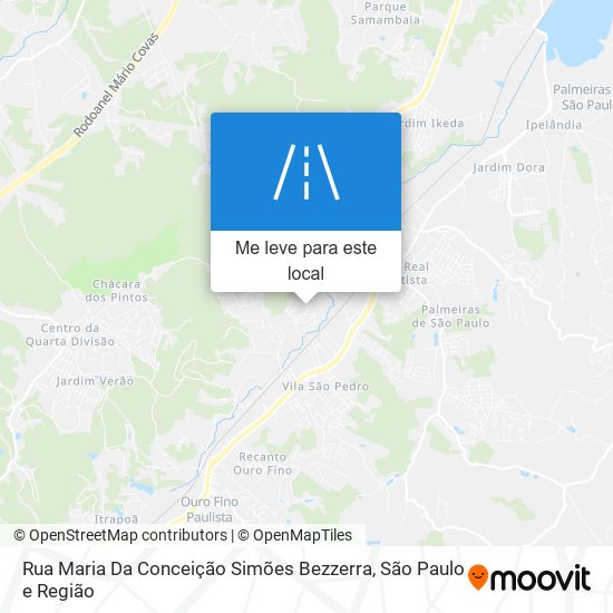 Rua Maria Da Conceição Simões Bezzerra mapa