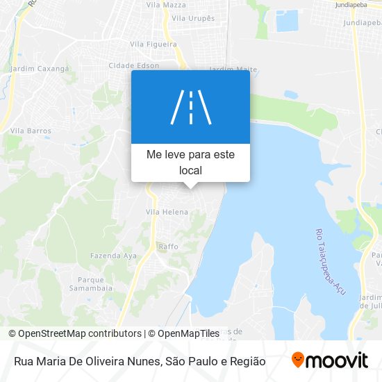 Rua Maria De Oliveira Nunes mapa