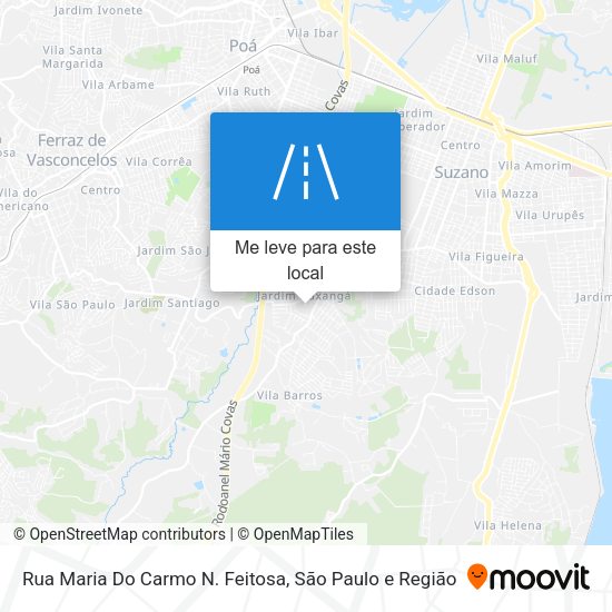 Rua Maria Do Carmo N. Feitosa mapa