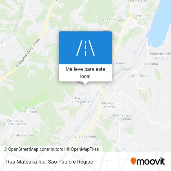 Rua Matsuka Ida mapa