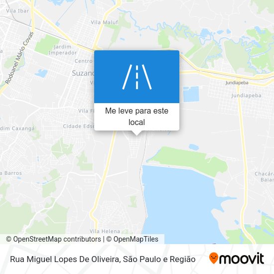 Rua Miguel Lopes De Oliveira mapa