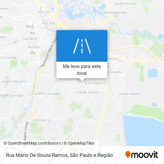 Rua Mário De Souza Ramos mapa