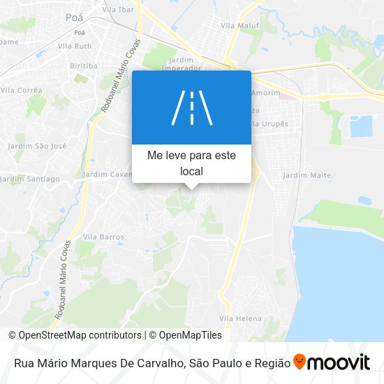 Rua Mário Marques De Carvalho mapa