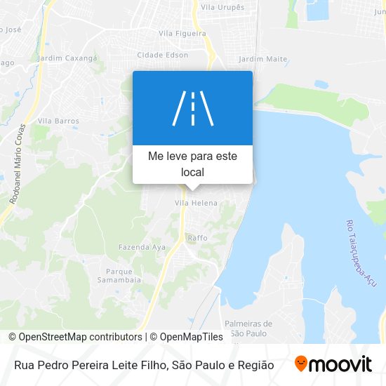 Rua Pedro Pereira Leite Filho mapa