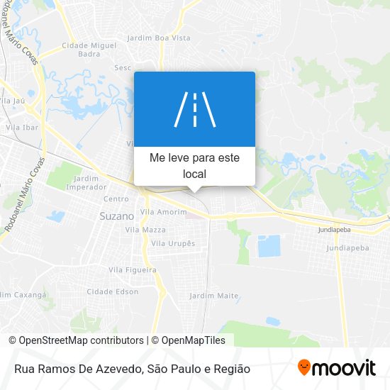 Rua Ramos De Azevedo mapa