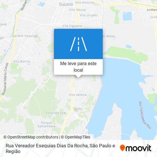 Rua Vereador Esequias Dias Da Rocha mapa