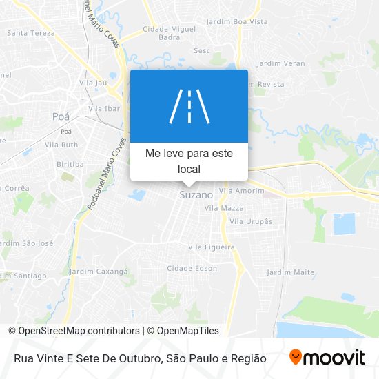 Rua Vinte E Sete De Outubro mapa
