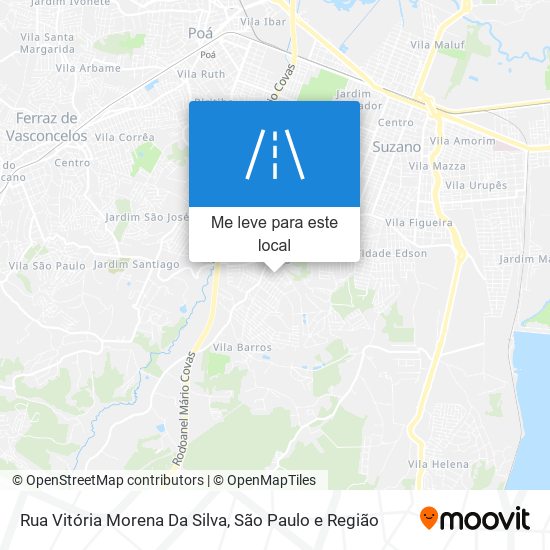 Rua Vitória Morena Da Silva mapa