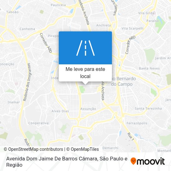 Avenida Dom Jaime De Barros Câmara mapa