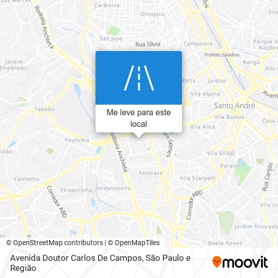 Avenida Doutor Carlos De Campos mapa