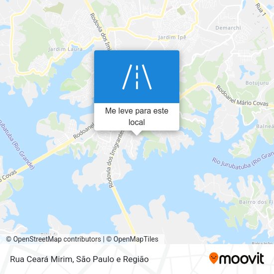 Rua Ceará Mirim mapa