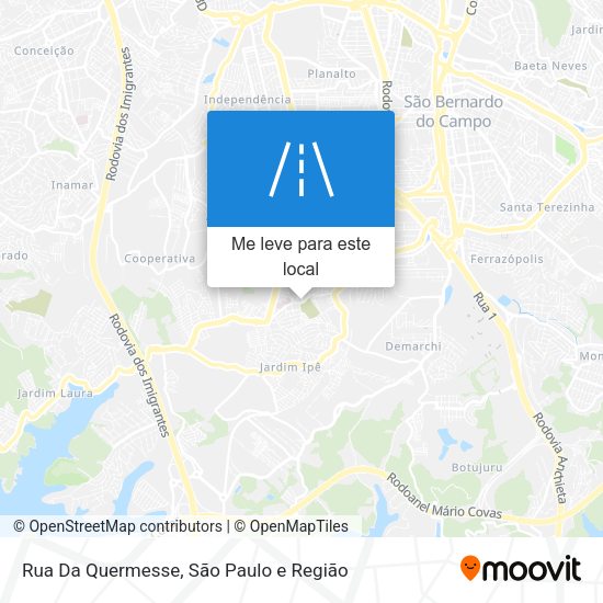 Rua Da Quermesse mapa