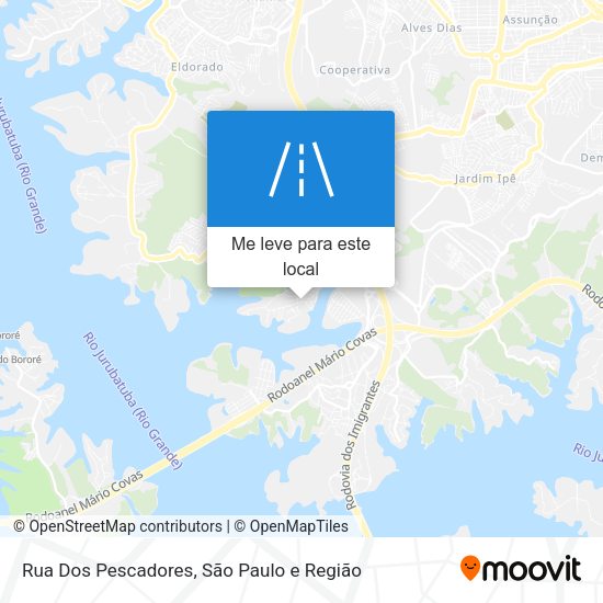 Rua Dos Pescadores mapa