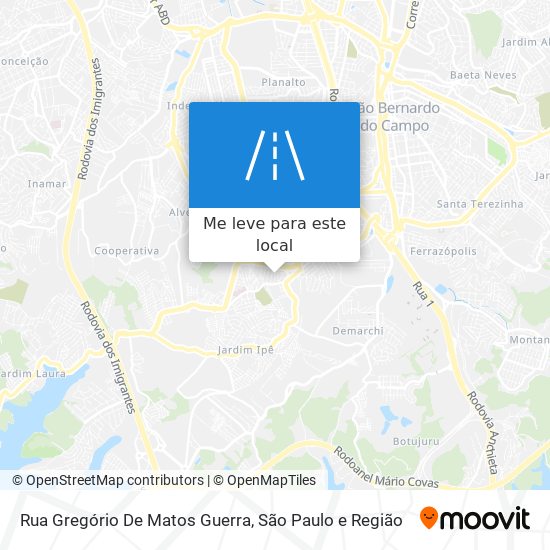 Rua Gregório De Matos Guerra mapa