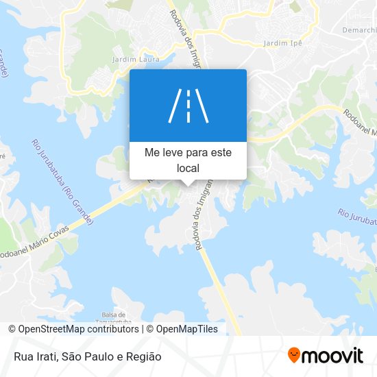 Rua Irati mapa