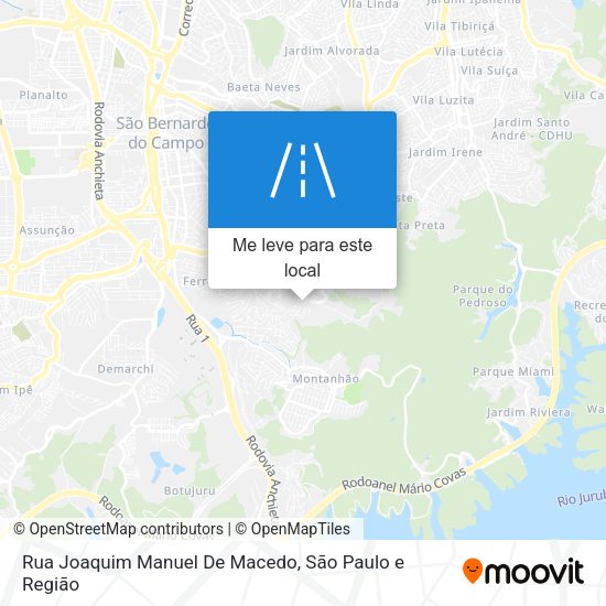 Rua Joaquim Manuel De Macedo mapa