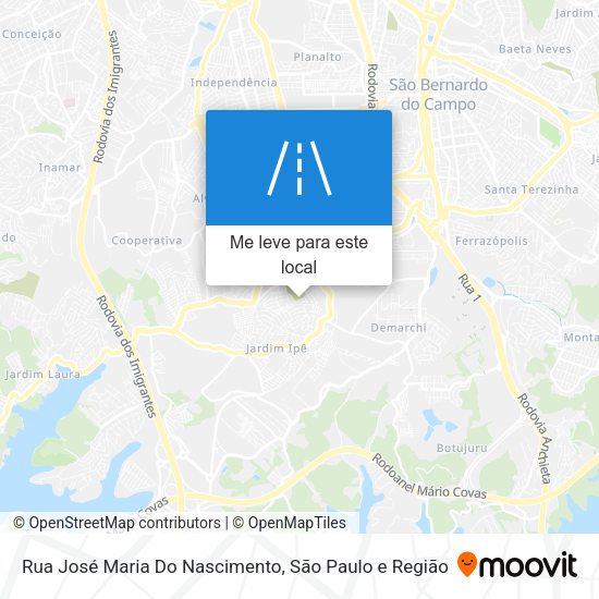 Rua José Maria Do Nascimento mapa