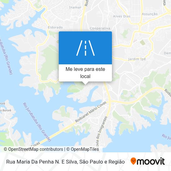 Rua Maria Da Penha N. E Silva mapa