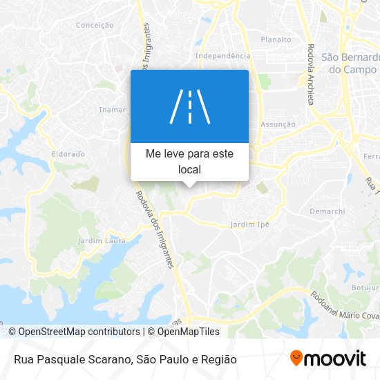 Rua Pasquale Scarano mapa