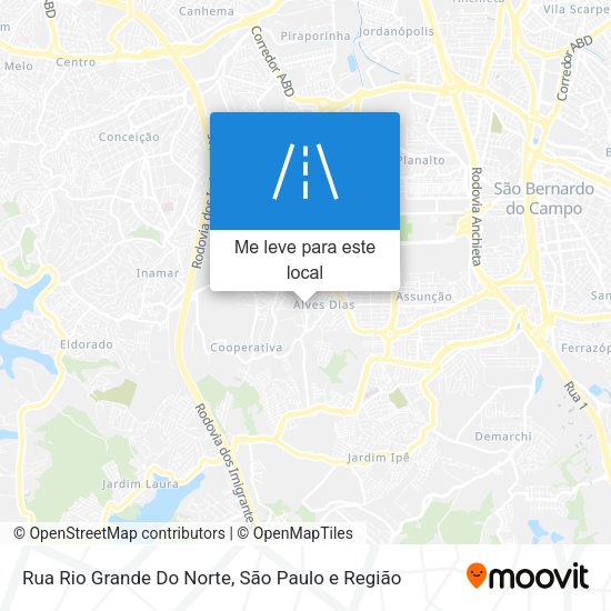 Rua Rio Grande Do Norte mapa