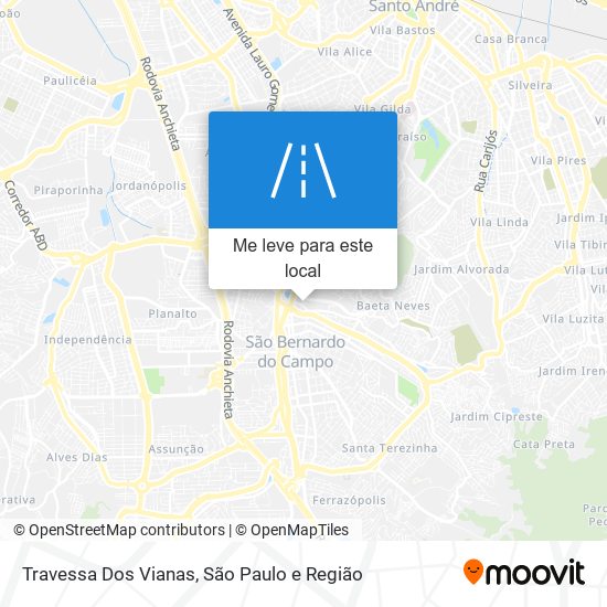 Travessa Dos Vianas mapa