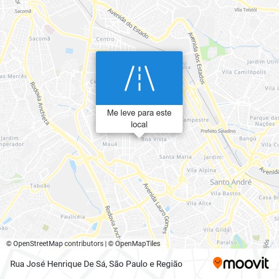 Rua José Henrique De Sá mapa