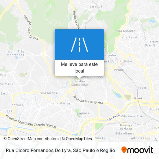 Rua Cícero Fernandes De Lyra mapa