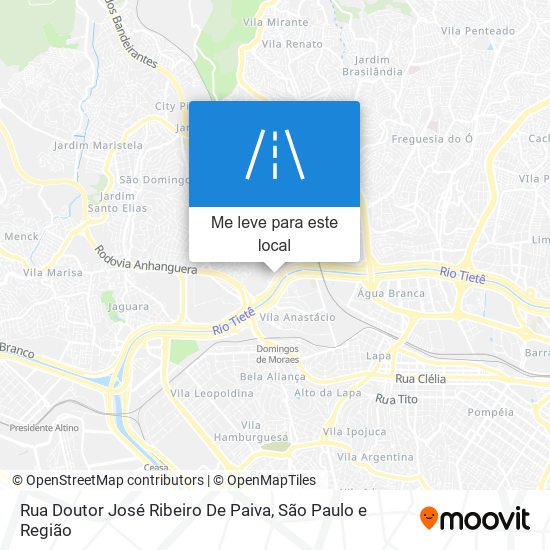 Rua Doutor José Ribeiro De Paiva mapa