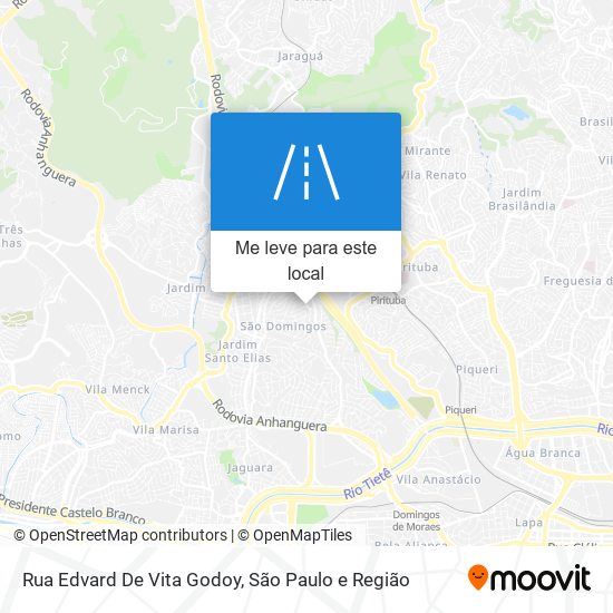 Rua Edvard De Vita Godoy mapa