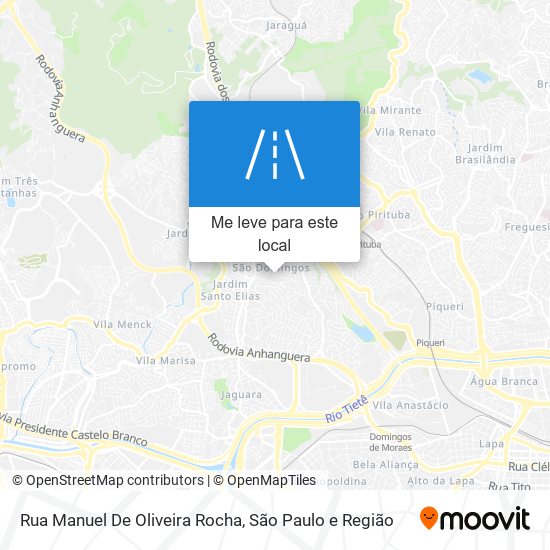 Rua Manuel De Oliveira Rocha mapa